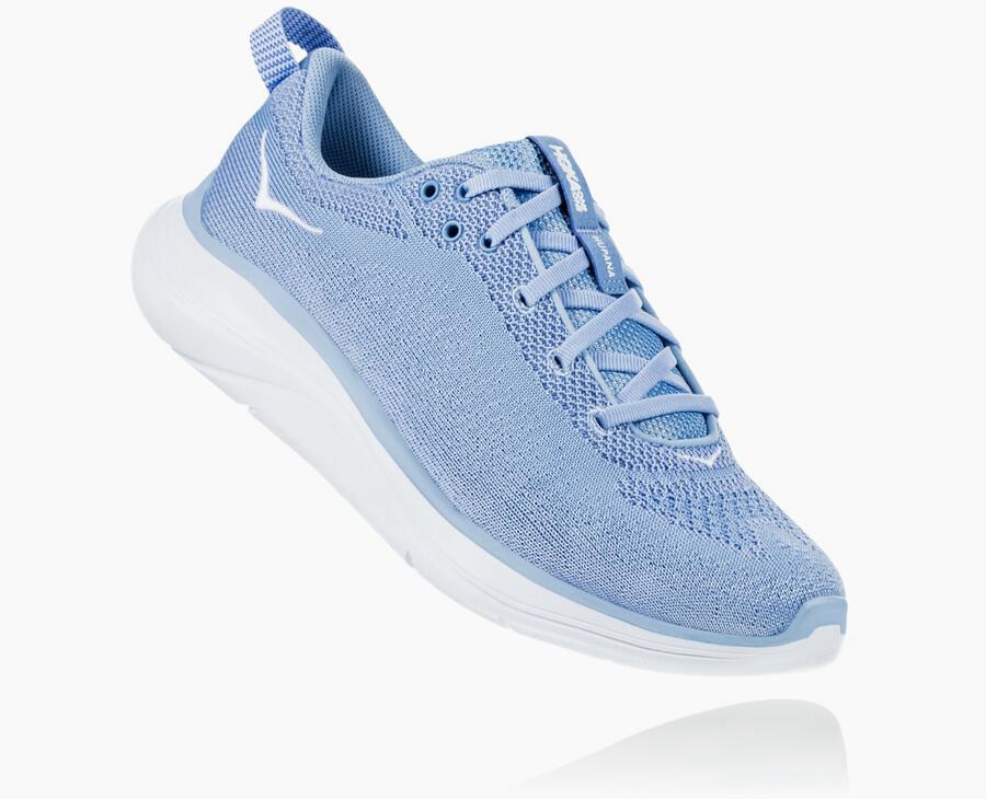 Hoka One One Løbesko Dame - Hupana Flow - Blå/Hvide - 396518HOR